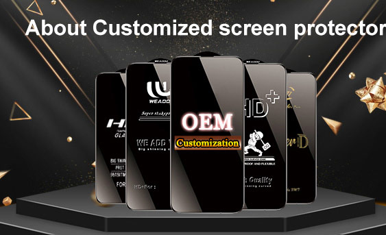 How to customize screen protector ?