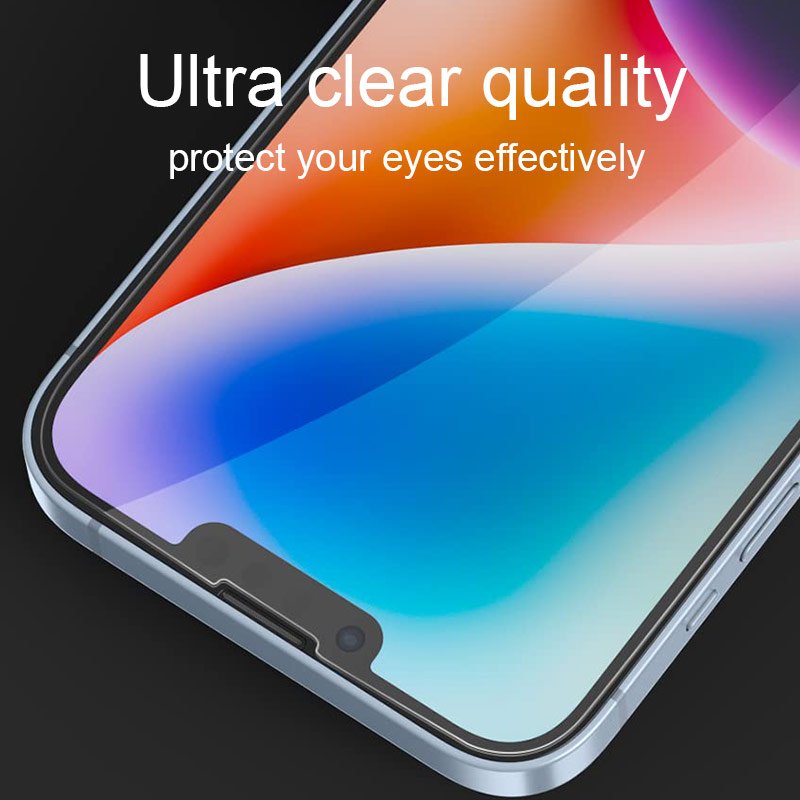 2.5D screen protector For iphone 14/ 14plus/ 14pro/ 14pro max
