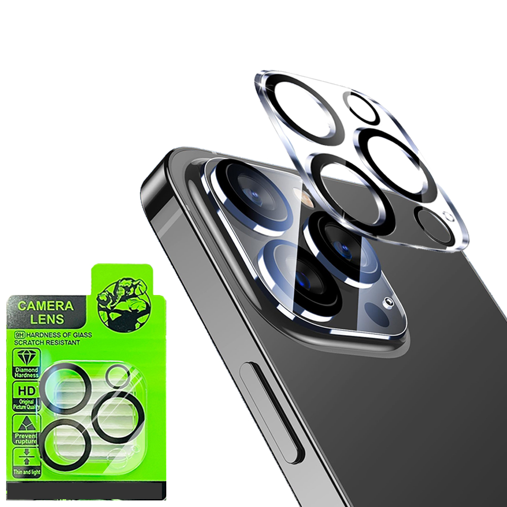 tempered glass clear len protector with black edge  - WES40