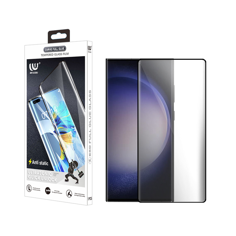 Full gule tempered glass len screen protector - WES42